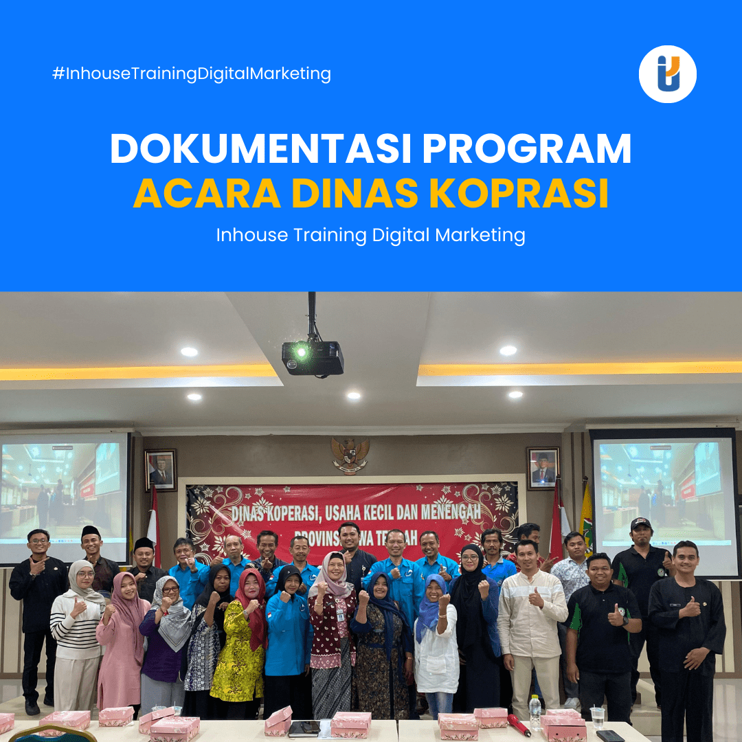 Ruangan pelatihan yang digunakan untuk event inhouse training perusahaan.