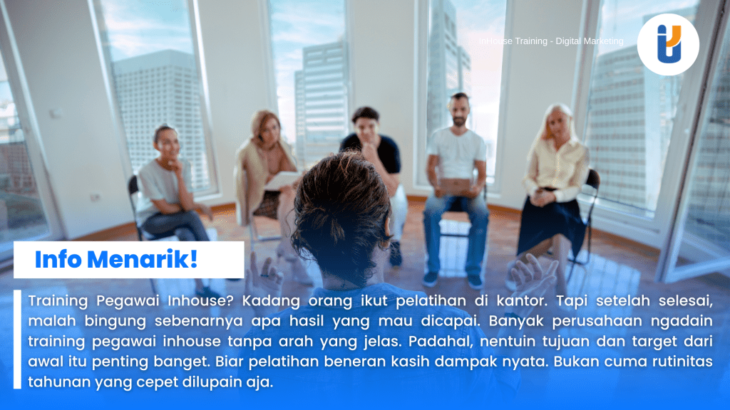 Peserta sedang berdiskusi saat sesi Training Pegawai Inhouse